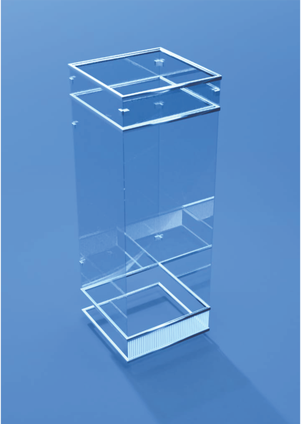 Black Frame Cubicle Unit