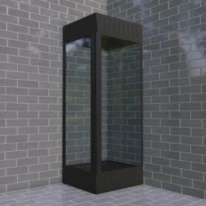 Black Frame Corner Unit