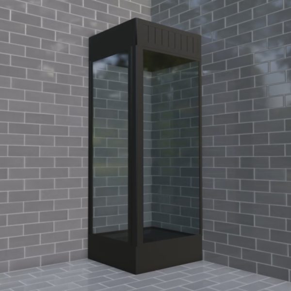 Black Frame Corner Unit